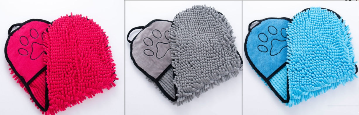 "Super Absorbent Pet Bath Towel – Quick-Dry Microfiber for Dogs & Cats - MeowMoow