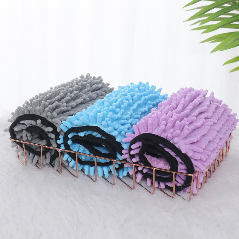 "Super Absorbent Pet Bath Towel – Quick-Dry Microfiber for Dogs & Cats - MeowMoow